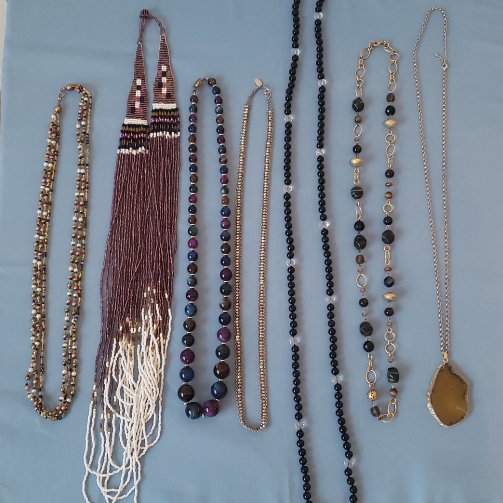 Long Fashion Necklaces set